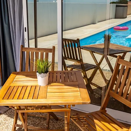 Wake Up With The Sea Breeze- House With Pool Ap2 Apartment Lavra Exterior photo
